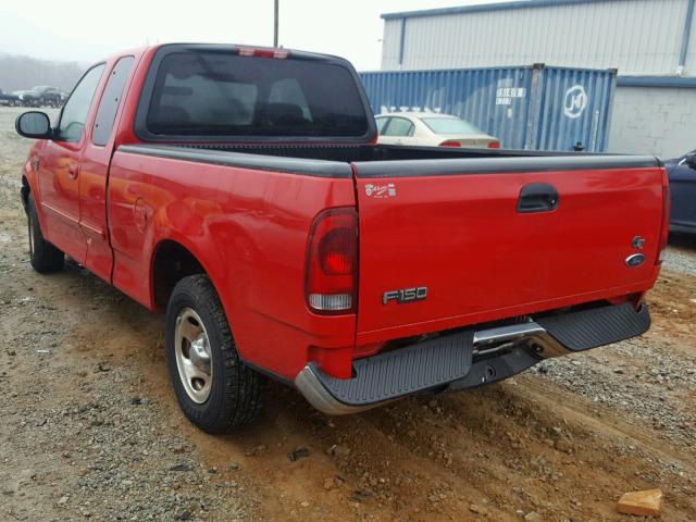 1FTRX17W33NB27559 - 2003 FORD F150 RED photo 3