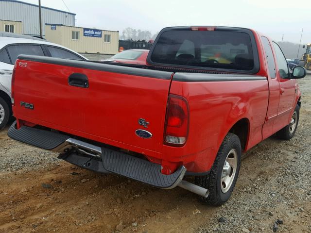 1FTRX17W33NB27559 - 2003 FORD F150 RED photo 4