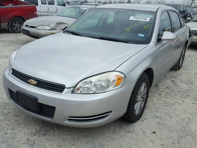 2G1WT58K669114712 - 2006 CHEVROLET IMPALA LT SILVER photo 2