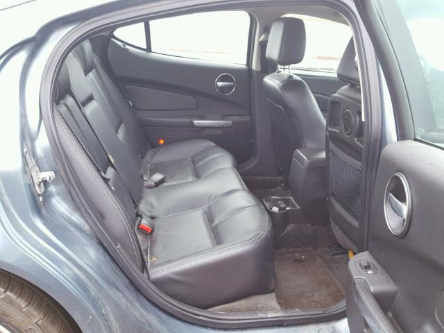 2G2WR554X61247259 - 2006 PONTIAC GRAND PRIX BLUE photo 6