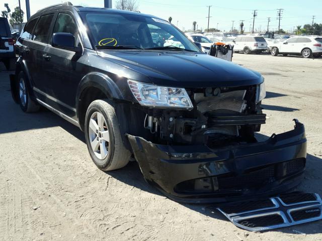 3D4PG1FG5BT513239 - 2011 DODGE JOURNEY MA BLACK photo 1