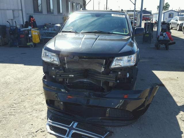 3D4PG1FG5BT513239 - 2011 DODGE JOURNEY MA BLACK photo 9