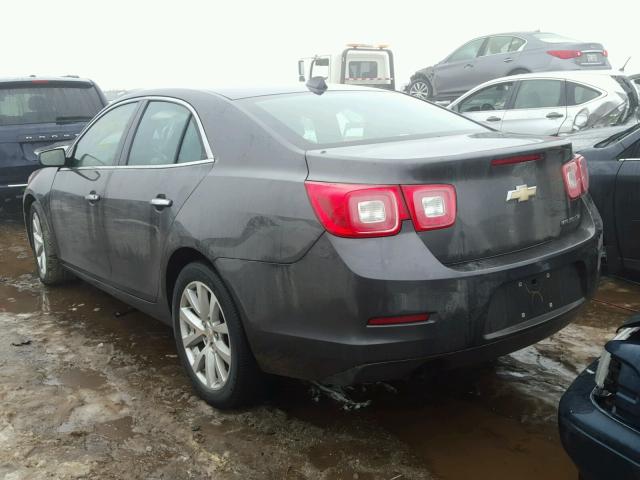 1G11H5SA1DF116884 - 2013 CHEVROLET MALIBU LTZ 灰色 照片 3