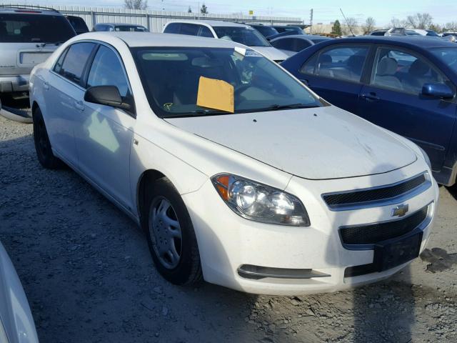 1G1ZG57B08F297800 - 2008 CHEVROLET MALIBU LS WHITE photo 1