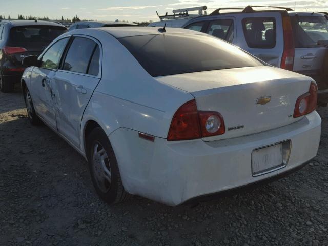 1G1ZG57B08F297800 - 2008 CHEVROLET MALIBU LS WHITE photo 3