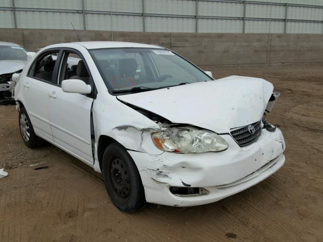 1NXBR32E45Z524854 - 2005 TOYOTA COROLLA CE WHITE photo 1