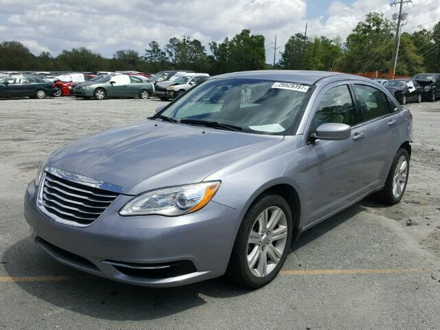 1C3CCBBB5DN542268 - 2013 CHRYSLER 200 TOURIN SILVER photo 2