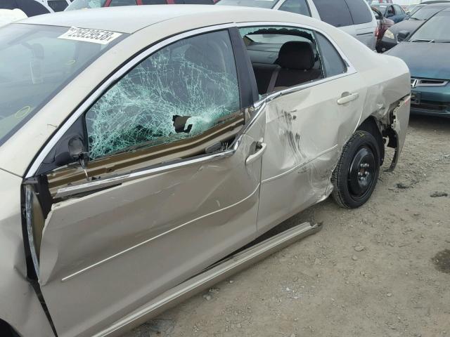 1G1ZA5E13BF366062 - 2011 CHEVROLET MALIBU LS TAN photo 9
