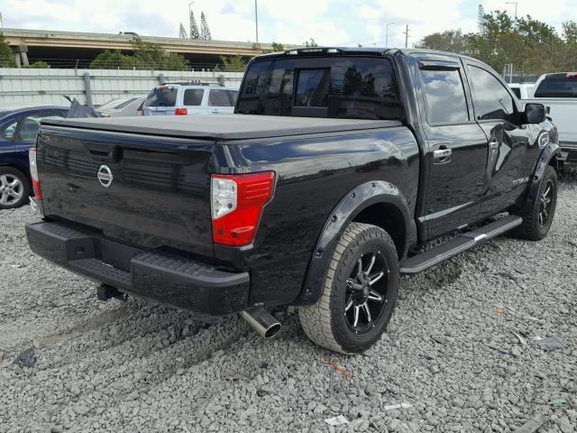 1N6AA1E61HN505545 - 2017 NISSAN TITAN SV BLACK photo 4