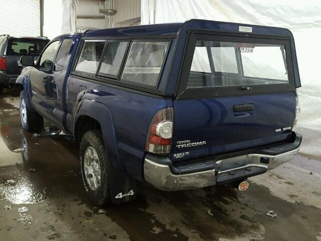 5TFUU4EN7EX089565 - 2014 TOYOTA TACOMA BLUE photo 3