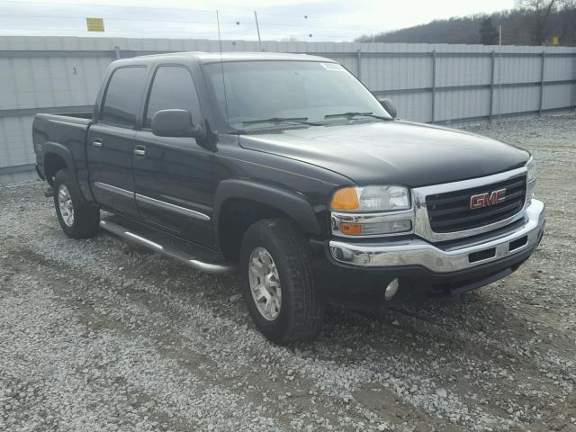 2GTEK13T351136257 - 2005 GMC NEW SIERRA BLACK photo 1