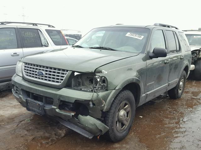 1FMDU75E52ZB59223 - 2002 FORD EXPLORER L GREEN photo 2