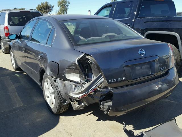 1N4AL11D46C159801 - 2006 NISSAN ALTIMA S GRAY photo 3