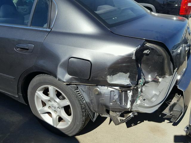 1N4AL11D46C159801 - 2006 NISSAN ALTIMA S GRAY photo 9