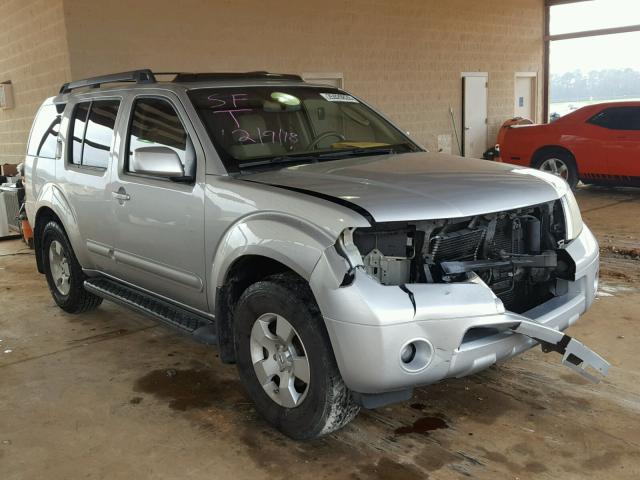 5N1AR18U76C659493 - 2006 NISSAN PATHFINDER SILVER photo 1