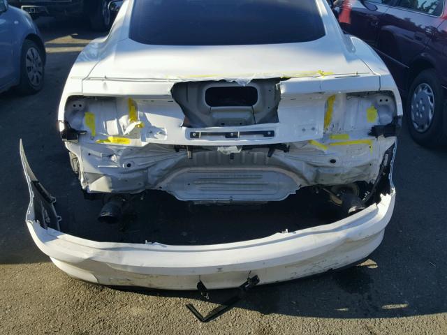 1FA6P8CF9F5434942 - 2015 FORD MUSTANG GT WHITE photo 9