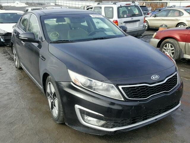 KNAGM4AD9C5009781 - 2012 KIA OPTIMA HYB BLACK photo 1