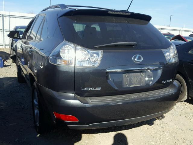 2T2HA31U76C108774 - 2006 LEXUS RX 330 GRAY photo 3