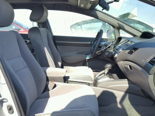 1HGFA16886L096205 - 2006 HONDA CIVIC EX ვერცხლისფერი ფოტო 5