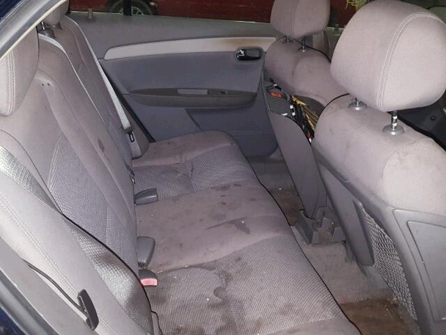 1G1ZG57B684216519 - 2008 CHEVROLET MALIBU LS ლურჯი ფოტო 6