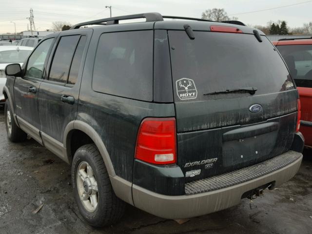 1FMZU73E82ZB72606 - 2002 FORD EXPLORER X GREEN photo 3