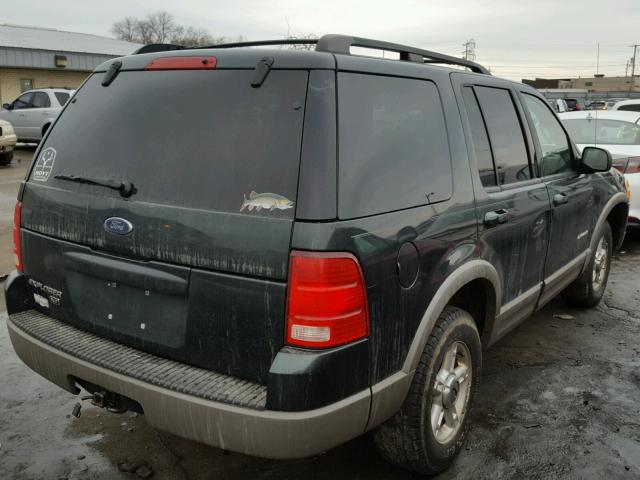 1FMZU73E82ZB72606 - 2002 FORD EXPLORER X GREEN photo 4