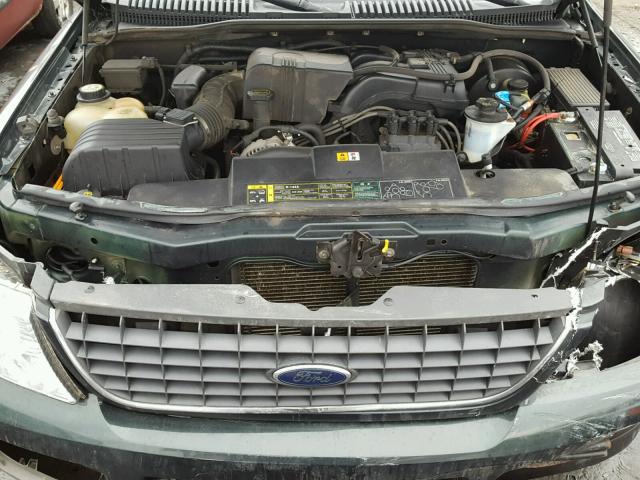 1FMZU73E82ZB72606 - 2002 FORD EXPLORER X GREEN photo 7