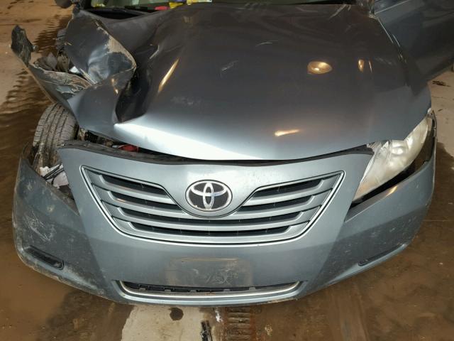 4T1BE46K49U918832 - 2009 TOYOTA CAMRY BASE BLUE photo 7