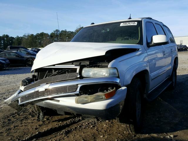 1GNEC13Z34J277603 - 2004 CHEVROLET TAHOE C150 WHITE photo 2