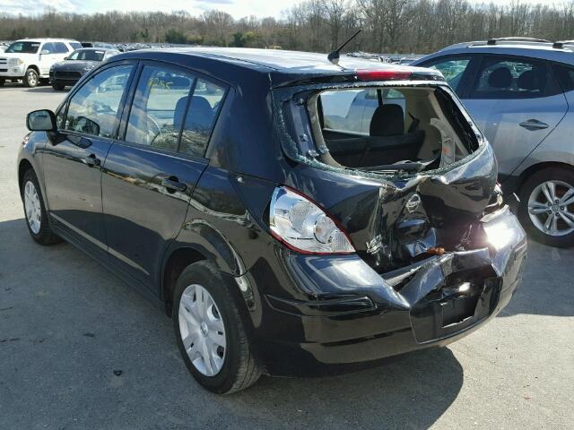 3N1BC1CP4BL495911 - 2011 NISSAN VERSA S/SL BLACK photo 3