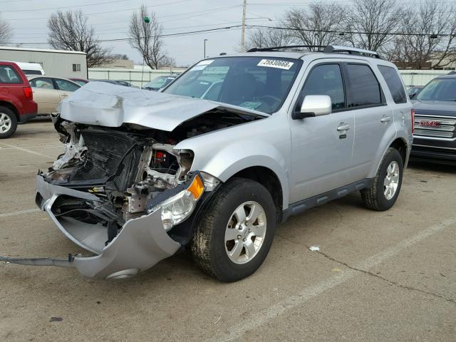 1FMCU0EG3CKC16047 - 2012 FORD ESCAPE LIM GRAY photo 2