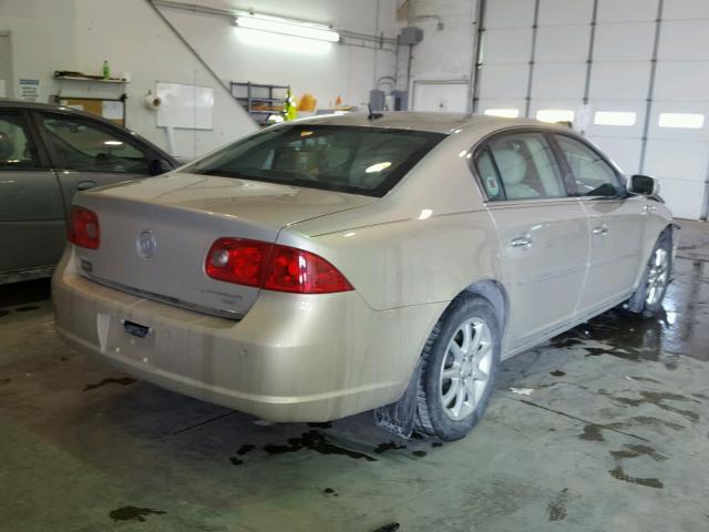 1G4HD57238U176181 - 2008 BUICK LUCERNE CX BEIGE photo 4