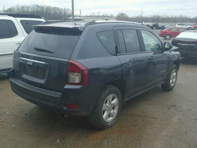 1C4NJCBA1ED832635 - 2014 JEEP COMPASS SP BLUE photo 4