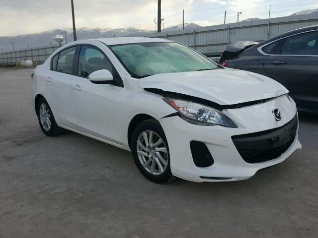 JM1BL1VG3C1505637 - 2012 MAZDA 3 I WHITE photo 1