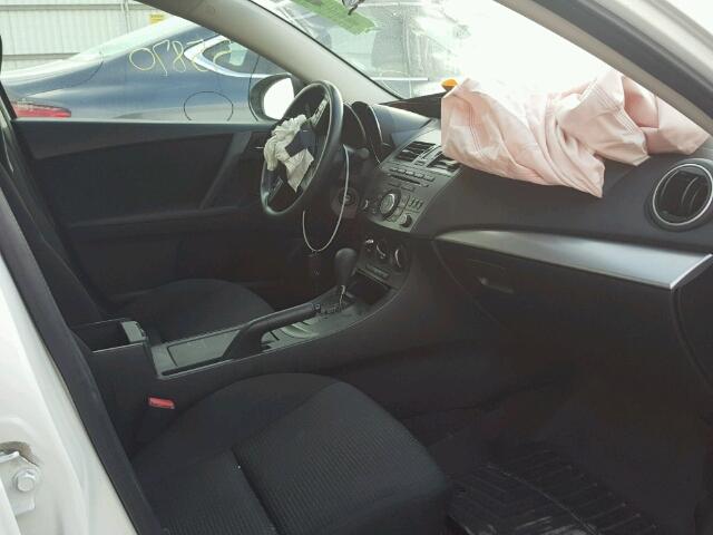 JM1BL1VG3C1505637 - 2012 MAZDA 3 I WHITE photo 5
