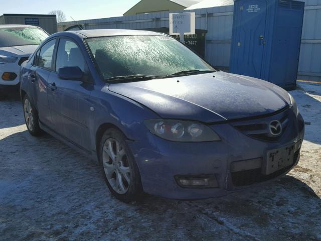 JM1BK323571600335 - 2007 MAZDA 3 S BLUE photo 1