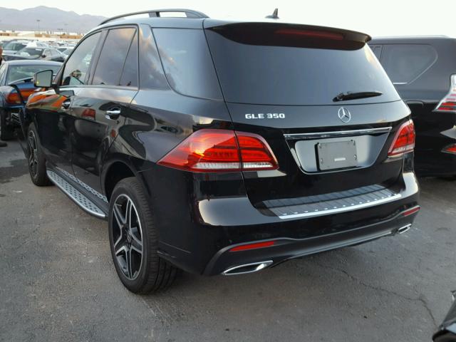 4JGDA5JB9JB037030 - 2018 MERCEDES-BENZ GLE 350 BLACK photo 3