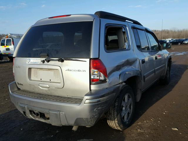 4NUES16S746701527 - 2004 ISUZU ASCENDER S ვერცხლისფერი ფოტო 4