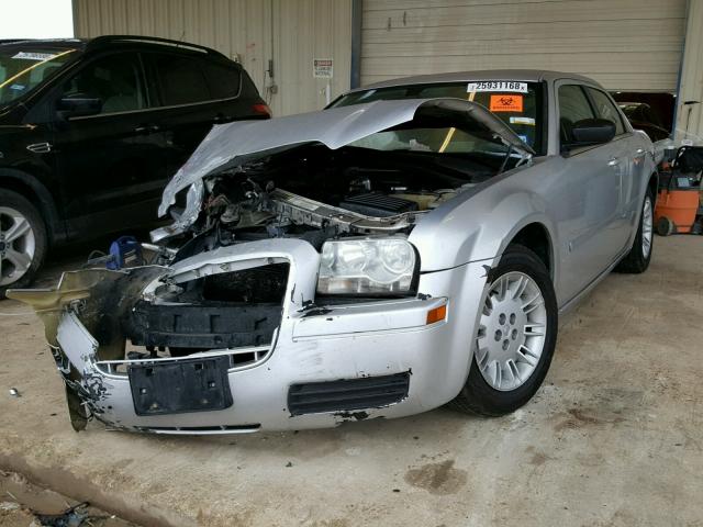 2C3KA43R76H366991 - 2006 CHRYSLER 300 SILVER photo 2