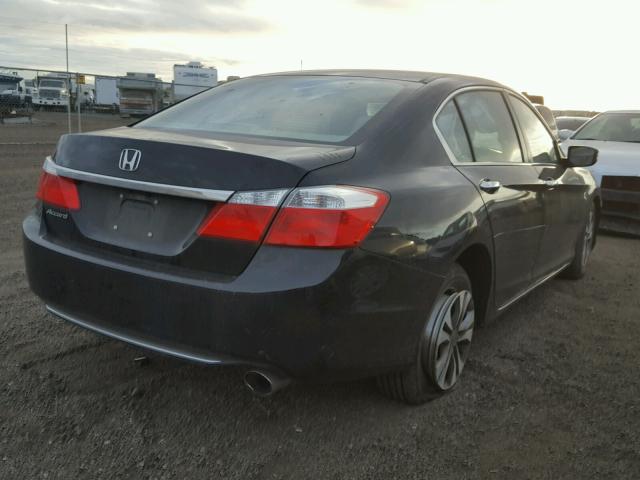 1HGCR2F37FA243986 - 2015 HONDA ACCORD LX BLACK photo 4