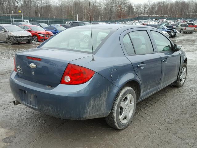 1G1AL55F577370408 - 2007 CHEVROLET COBALT LT BLUE photo 4