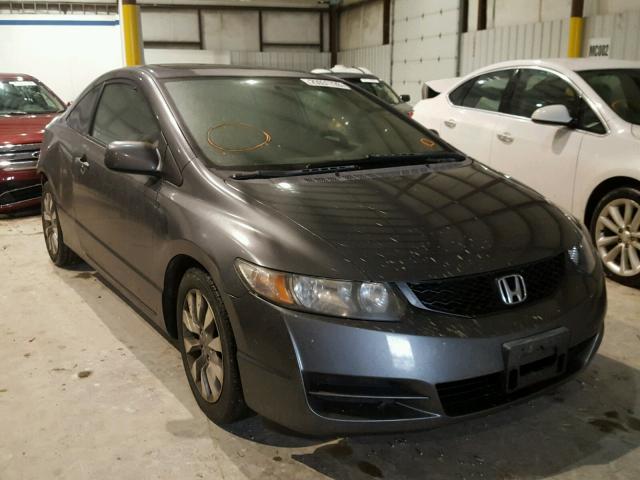 2HGFG12809H533152 - 2009 HONDA CIVIC EX GRAY photo 1