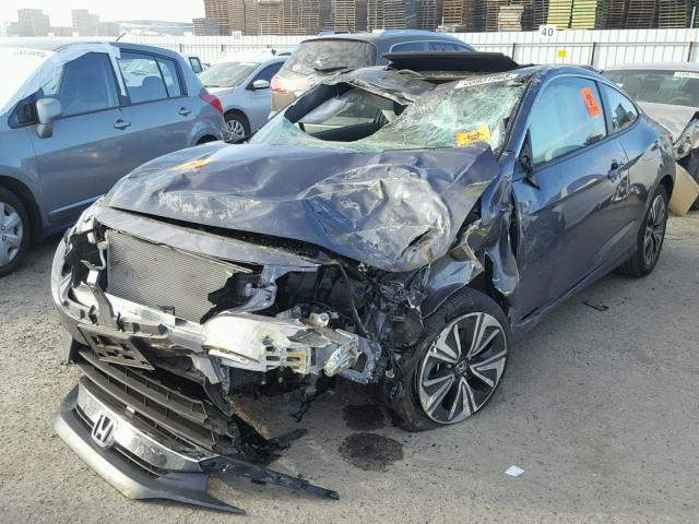 2HGFC3B31HH355245 - 2017 HONDA CIVIC EX Grafit foto 2