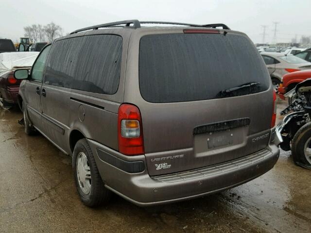 1GNDX03E63D219134 - 2003 CHEVROLET VENTURE BROWN photo 3