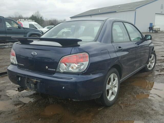 JF1GD67696H520813 - 2006 SUBARU IMPREZA 2. BLUE photo 4