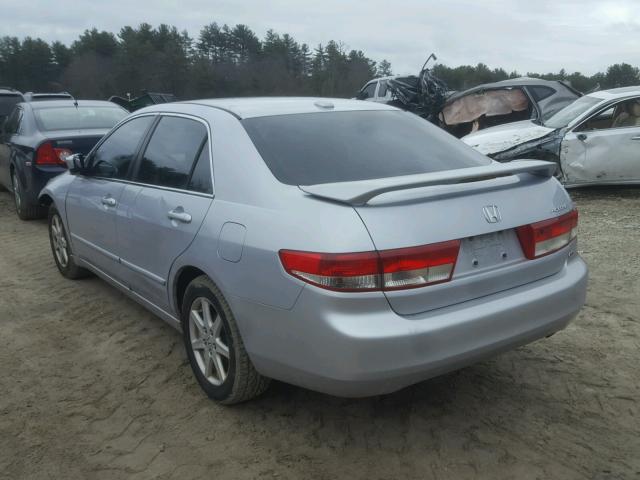 1HGCM66524A078885 - 2004 HONDA ACCORD EX BLUE photo 3