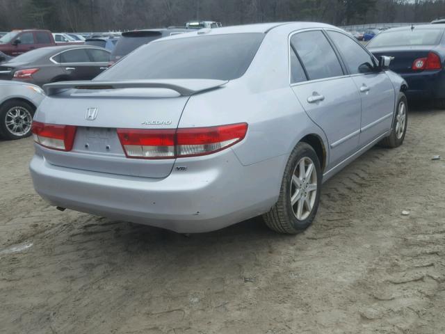 1HGCM66524A078885 - 2004 HONDA ACCORD EX BLUE photo 4