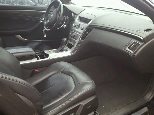 1G6DC1EDXB0164565 - 2011 CADILLAC CTS BLACK photo 5