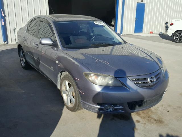 JM1BK123841175791 - 2004 MAZDA 3 S GRAY photo 1