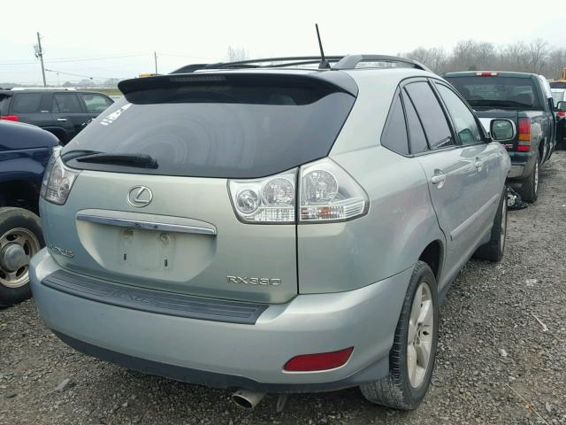 2T2GA31U34C018854 - 2004 LEXUS RX 330 SILVER photo 4